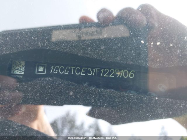1GCGTCE31F1229106 Chevrolet Colorado Z71