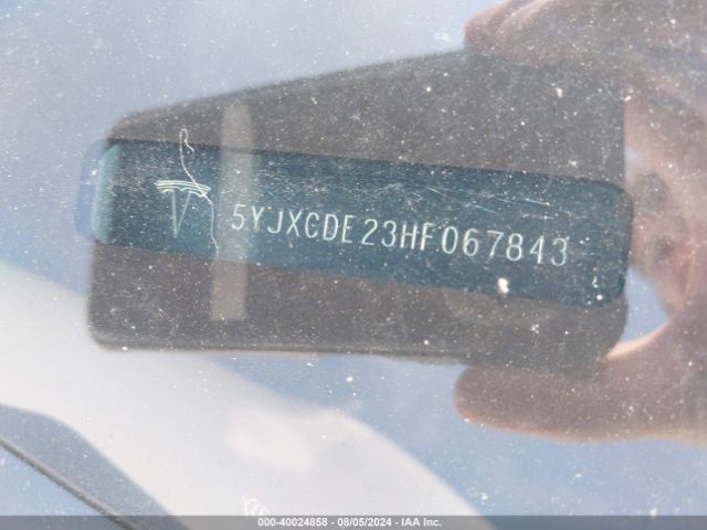 5YJXCDE23HF067843 Tesla Model X 100d/75d/90d