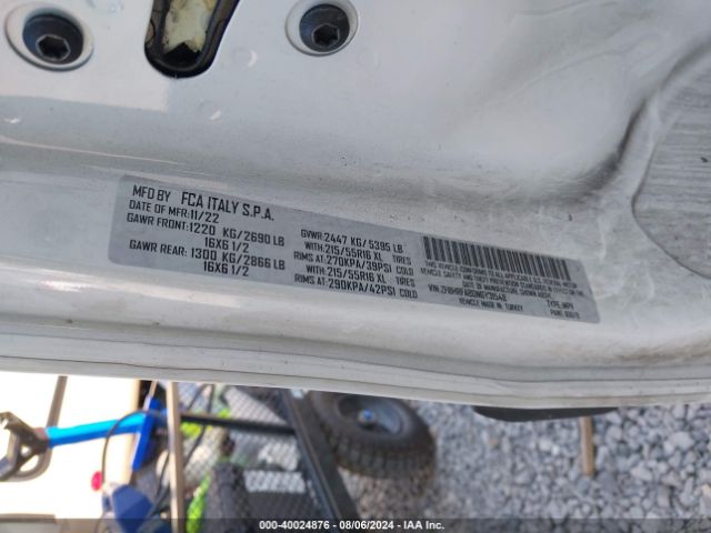 ZFBHRFAB0N6Y31548 RAM Promaster City Cargo Van