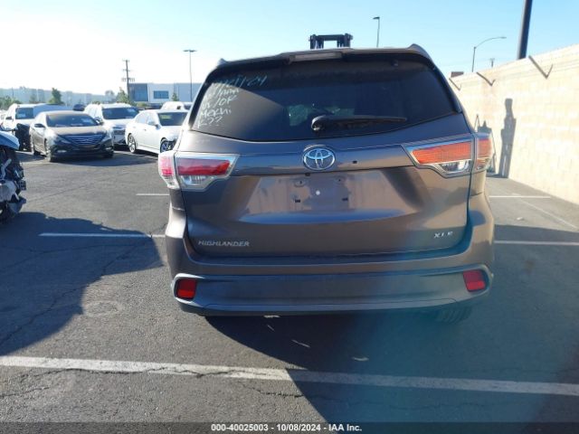 5TDKKRFH0GS504303 Toyota Highlander Xle V6