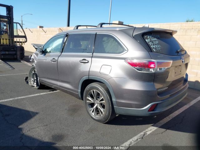 5TDKKRFH0GS504303 Toyota Highlander Xle V6