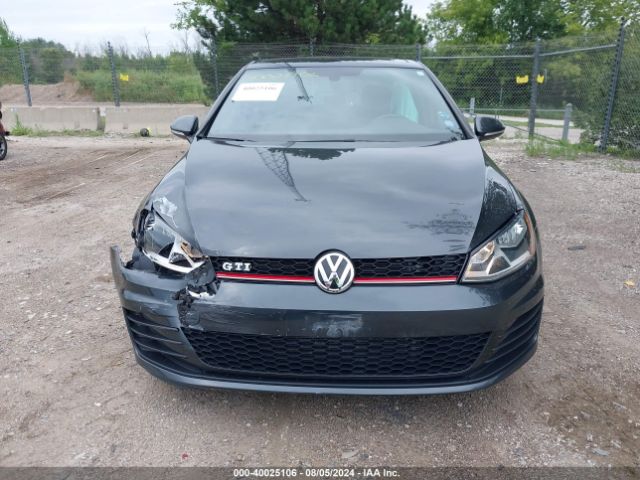 3VW5T7AU1FM086431 Volkswagen Golf Gti 2.0t Se 4-door