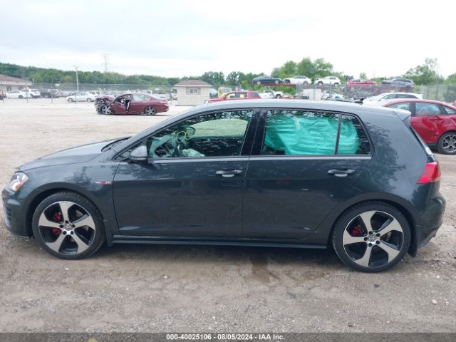 3VW5T7AU1FM086431 Volkswagen Golf Gti 2.0t Se 4-door