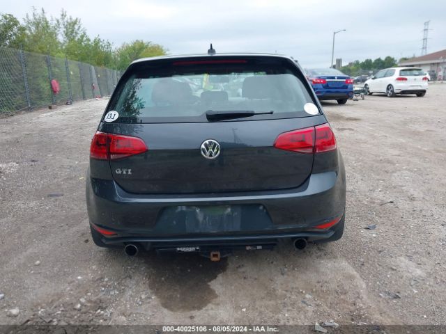 3VW5T7AU1FM086431 Volkswagen Golf Gti 2.0t Se 4-door