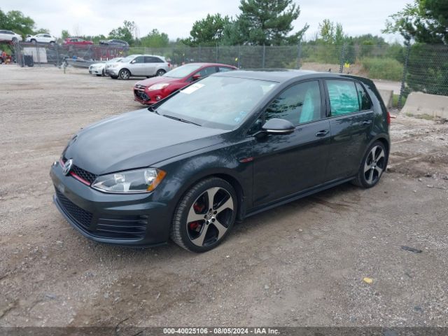 3VW5T7AU1FM086431 Volkswagen Golf Gti 2.0t Se 4-door