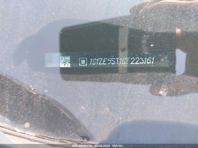 1G1ZE5ST1GF223161 Chevrolet MALIBU 1LT
