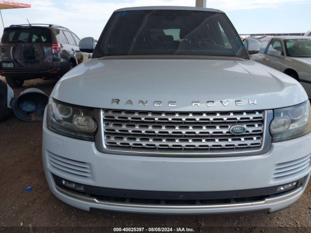 SALGS2FV2HA370503 Land Rover Range Rover 3.0l V6 Supercharged Hse