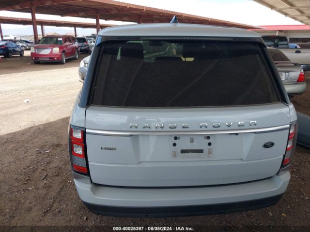 SALGS2FV2HA370503 Land Rover Range Rover 3.0l V6 Supercharged Hse