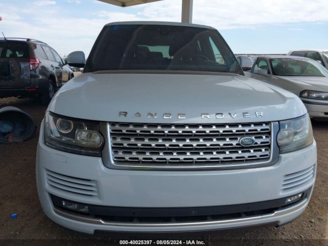 SALGS2FV2HA370503 Land Rover Range Rover 3.0l V6 Supercharged Hse
