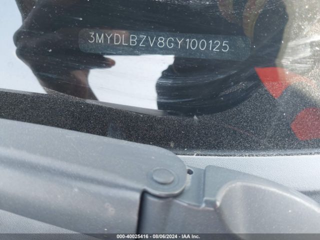3MYDLBZV8GY100125 Scion IA