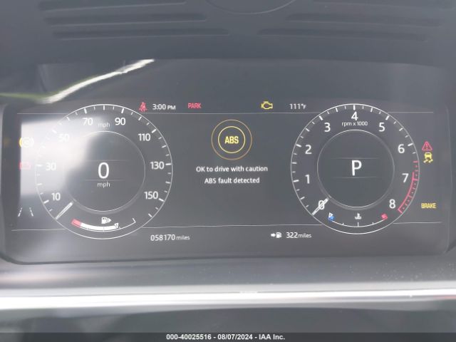 SALWR2RUXKA873696 Land Rover Range Rover Sport Hse Mhev