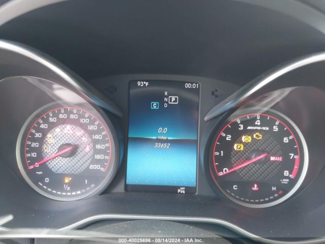 55SWF8HB1KU309704 Mercedes-Benz Amg C 63 S
