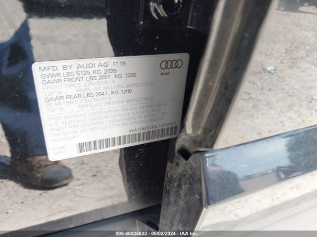 WA1DECF35L1052027 Audi Q3 Premium 45 Tfsi S Line Quattro Tiptronic