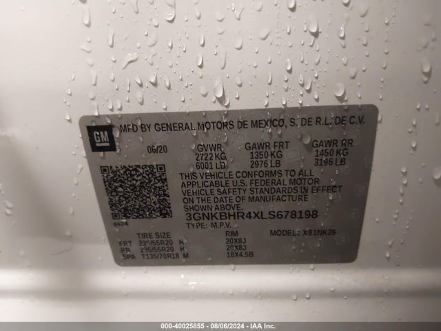 Chevrolet Blazer Awd 2lt 2020 3GNKBHR4XLS678198 Image 9