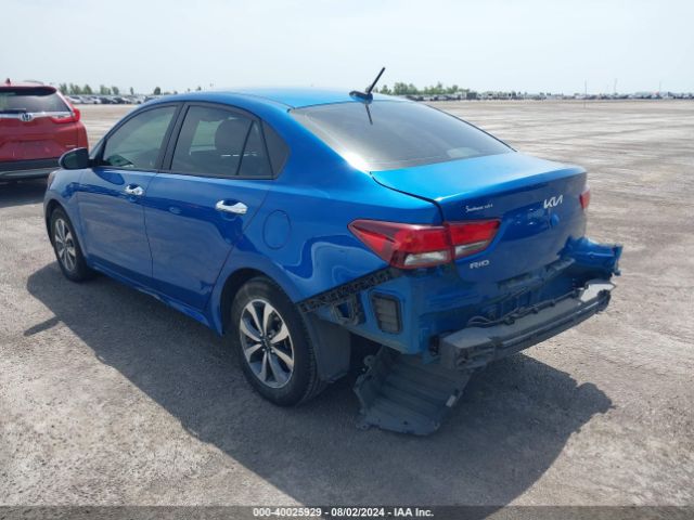 3KPA24AD1NE442758 KIA RIO S