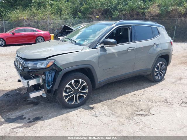 3C4NJDCB4NT104766 Jeep Compass Limited 4x4