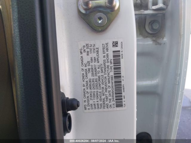 2HKRW5H3XKH410683 Honda CR-V LX