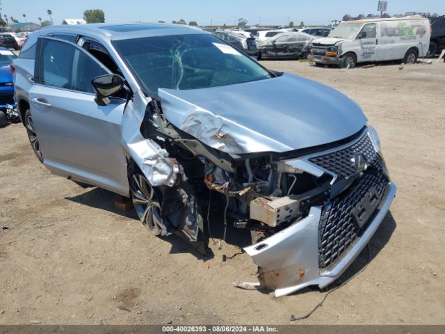 JTJHZKEA0N2023583 Lexus Rx 350l
