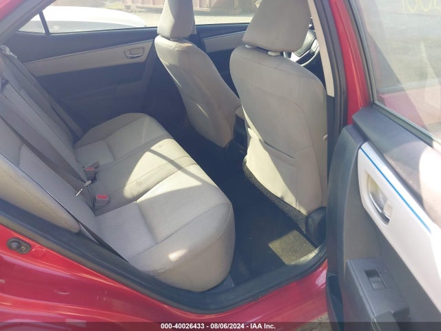 Toyota COROLLA LE 2015 5YFBURHE9FP222665 Image 8