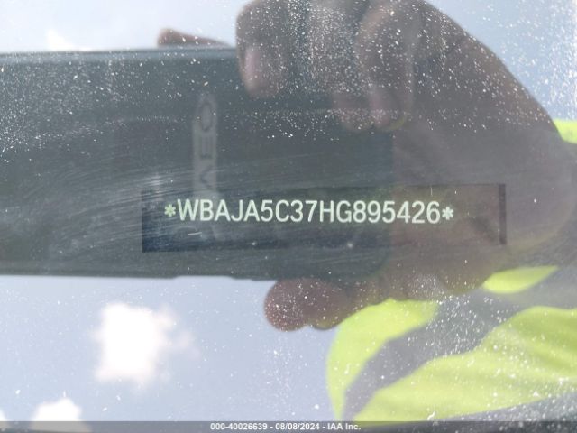 WBAJA5C37HG895426 BMW 530I
