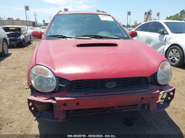 Продажа на аукционе авто 2002 Subaru Impreza Wrx, vin: JF1GG29602G833505, номер лота: 40026750