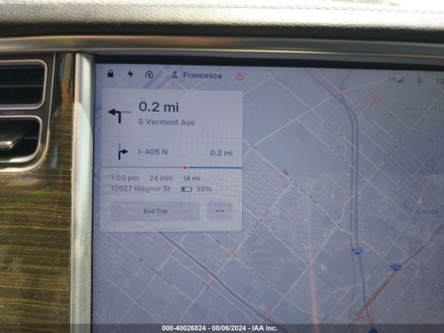 5YJSA1H19EFP33441 Tesla Model S P85