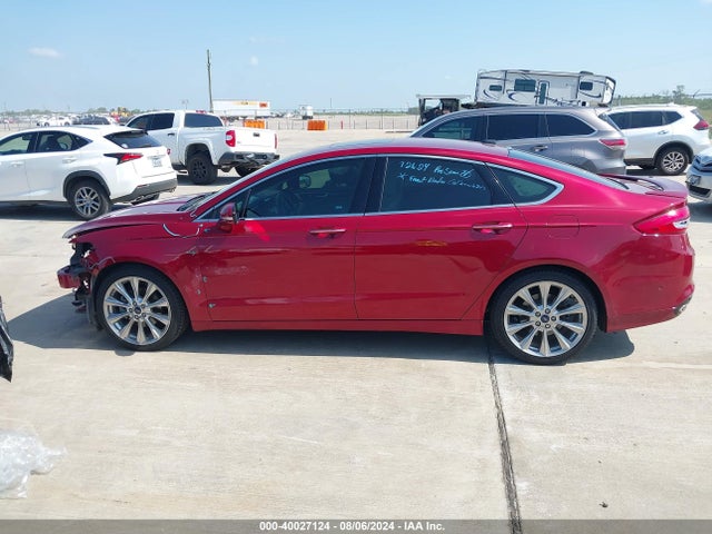 Ford Fusion Platinum 2017 3FA6P0K93HR305561 Image 14