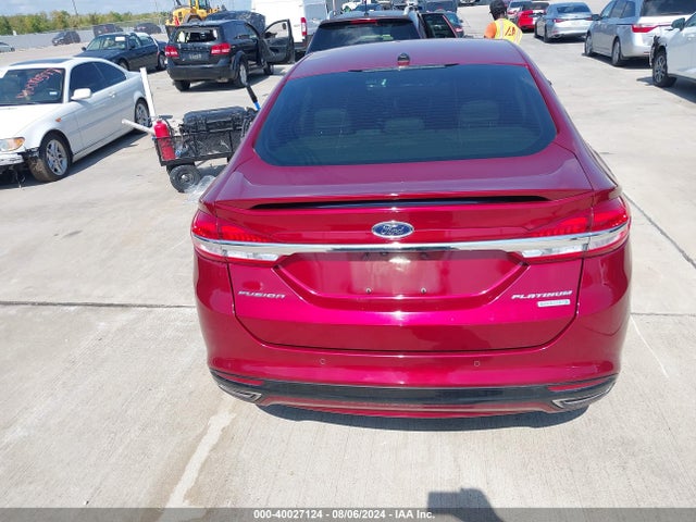 Ford Fusion Platinum 2017 3FA6P0K93HR305561 Image 16