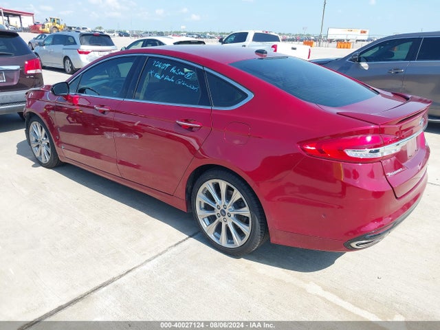 Ford Fusion Platinum 2017 3FA6P0K93HR305561 Image 3