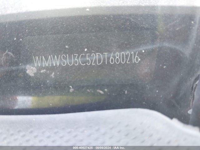 2013 MINI HARDTOP WMWSU3C52DT680216 Photo 8