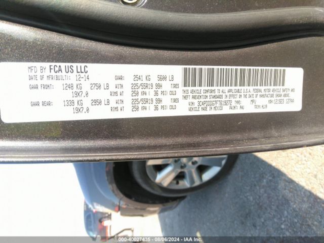 3C4PDDDG7FT619272 Dodge Journey Limited
