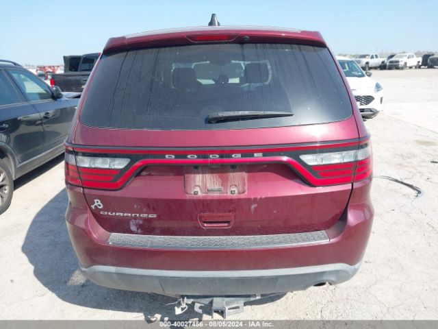 1C4RDHAGXKC659209 Dodge Durango Sxt Rwd