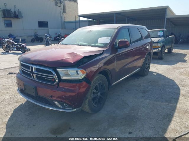 1C4RDHAGXKC659209 Dodge Durango Sxt Rwd