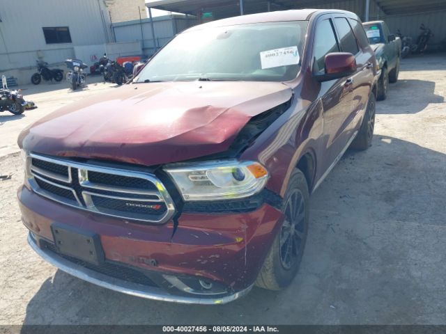 1C4RDHAGXKC659209 Dodge Durango Sxt Rwd