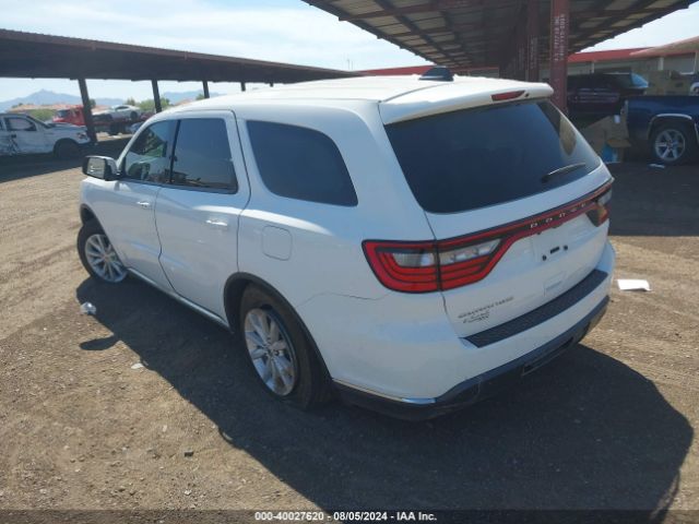 1C4RDHAG7LC352761 Dodge Durango Sxt Rwd