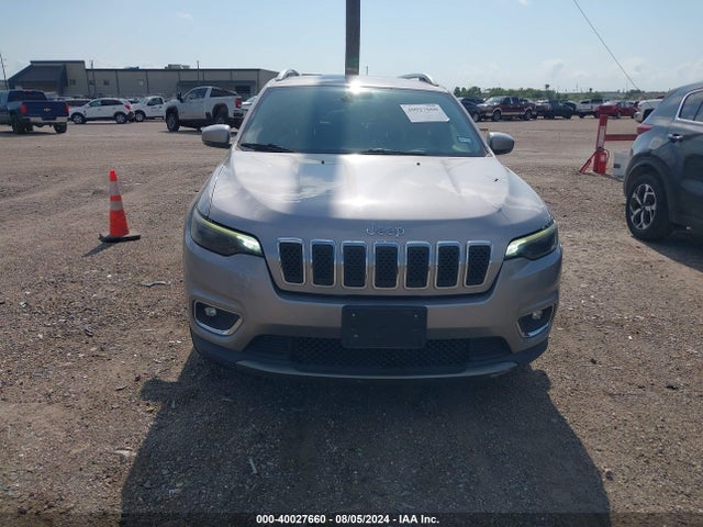 1C4PJLDB8KD387160 Jeep Cherokee Limited Fwd