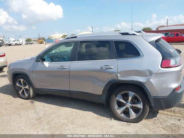 1C4PJLDB8KD387160 Jeep Cherokee Limited Fwd