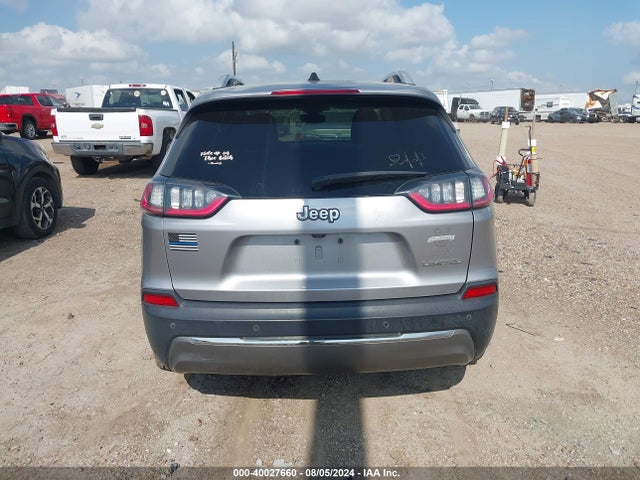 1C4PJLDB8KD387160 Jeep Cherokee Limited Fwd