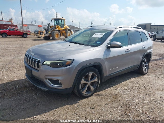 1C4PJLDB8KD387160 Jeep Cherokee Limited Fwd