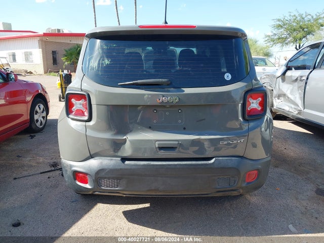 ZACNJAAB9LPL22141 Jeep Renegade Sport Fwd