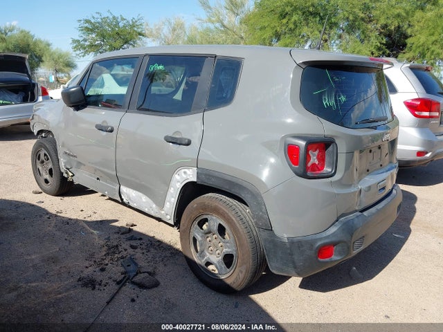 ZACNJAAB9LPL22141 Jeep Renegade Sport Fwd
