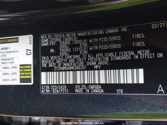 2T2HGMDA6MC066357 Lexus RX 450H