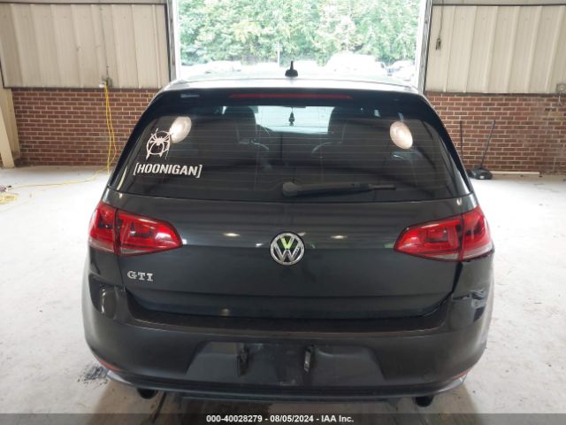 3VW5T7AU8FM003920 Volkswagen Golf Gti 2.0t Se 4-door