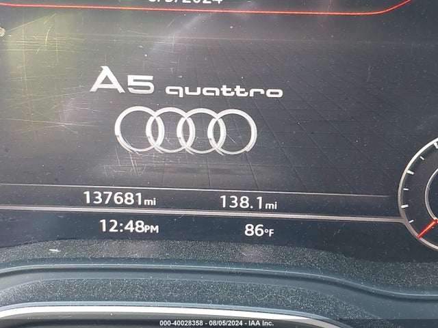 Audi A5 2.0t Premium 2018 WAUENDF53JA081215 Image 15