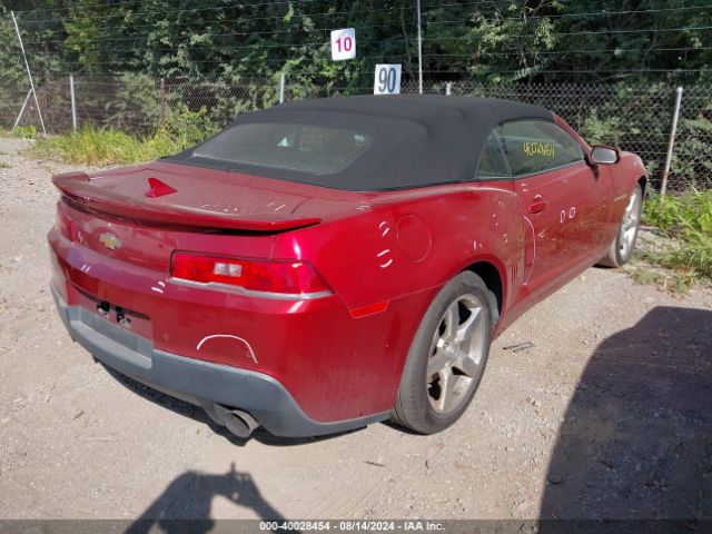 2G1FB3D39E9145988 Chevrolet Camaro 1lt
