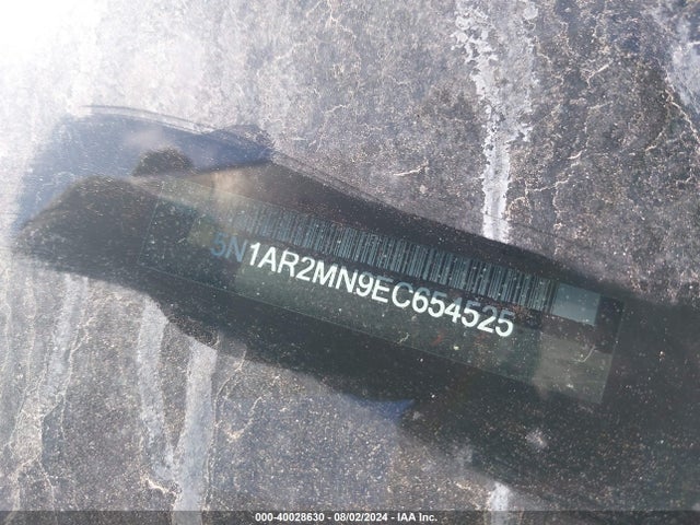 Nissan Pathfinder Platinum 2014 5N1AR2MN9EC654525 Image 9