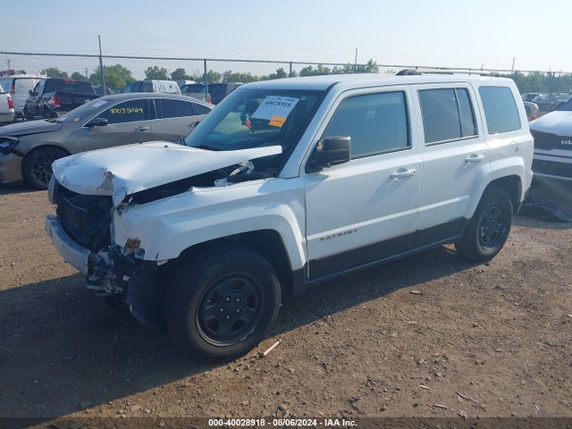 1C4NJPBA7HD207622 Jeep Patriot Sport Fwd