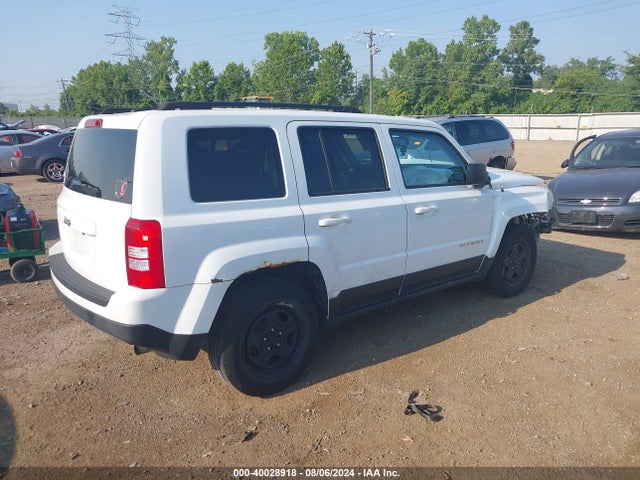 1C4NJPBA7HD207622 Jeep Patriot Sport Fwd