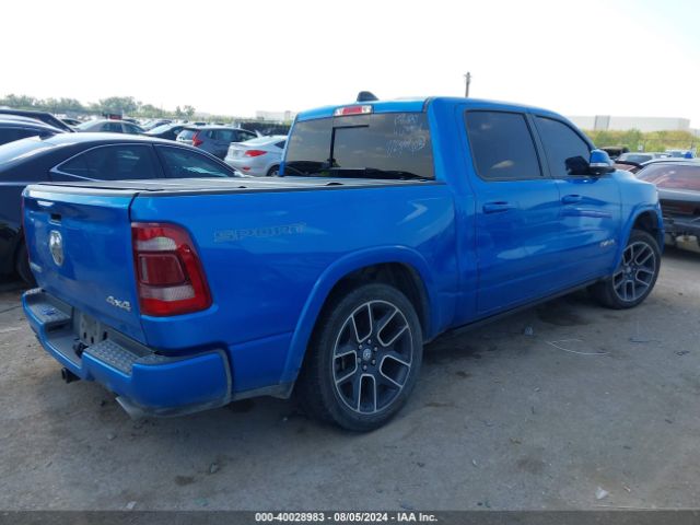 1C6SRFJT1MN618499 RAM 1500 Laramie  4x4 5'7 Box