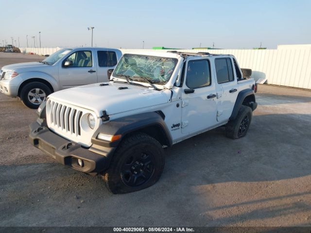 1C4HJXDN5NW252586 Jeep Wrangler Unlimited Sport 4x4